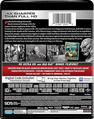 Miniatura 3 de Creature From the Black Lagoon - 4K Ultra HD + Blu-ray + Digital 4K UHD