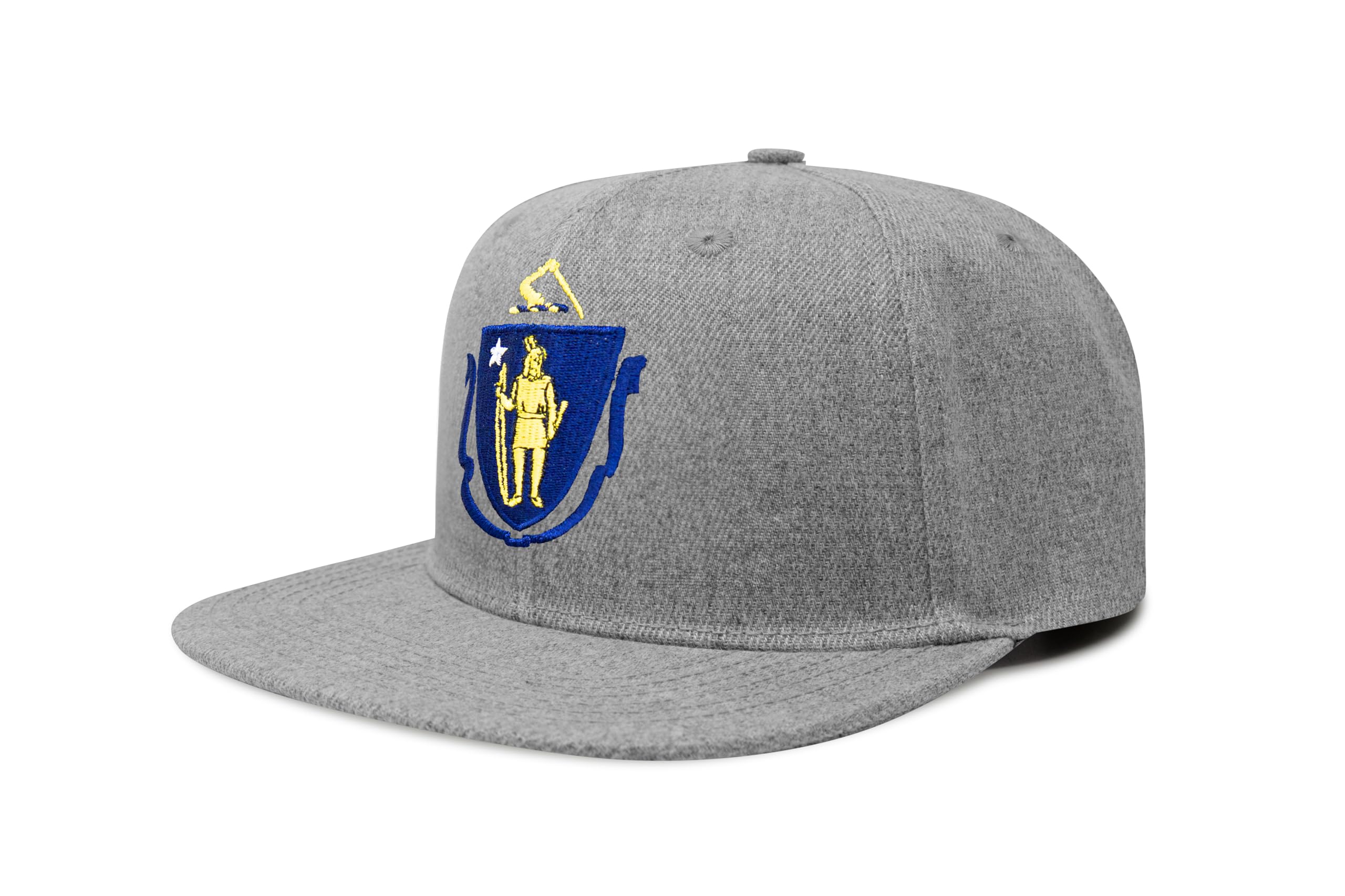 International Tie State Hat for Men and Women, Adjustable Snapback Trucker Baseball Cap with Embroidered Patch