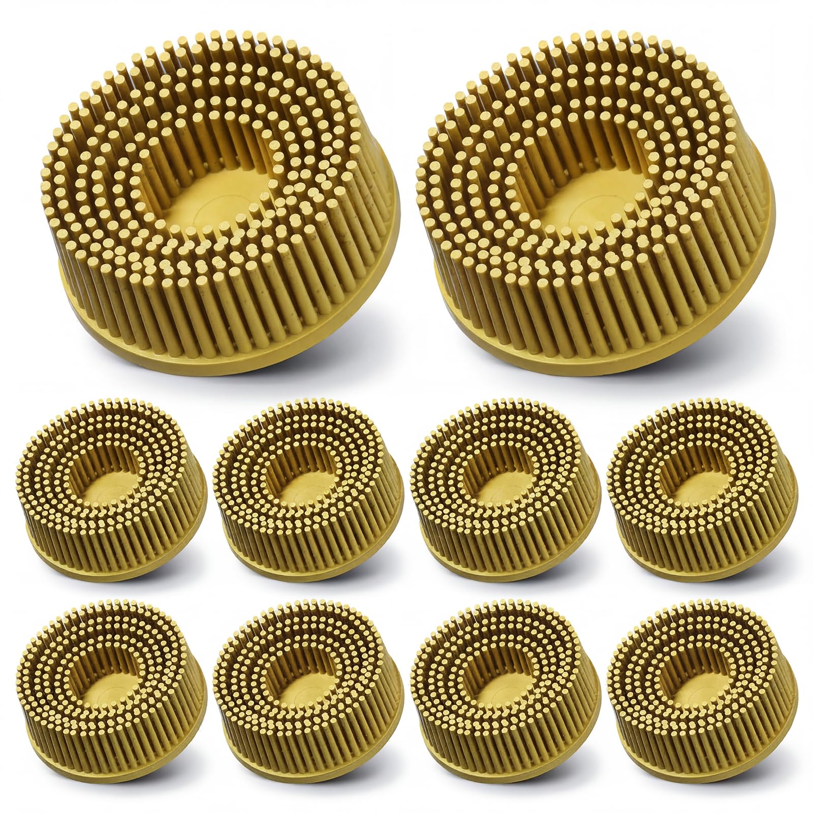 2 Inch Bristle Discs - Abrasive Wheels for Metal -7