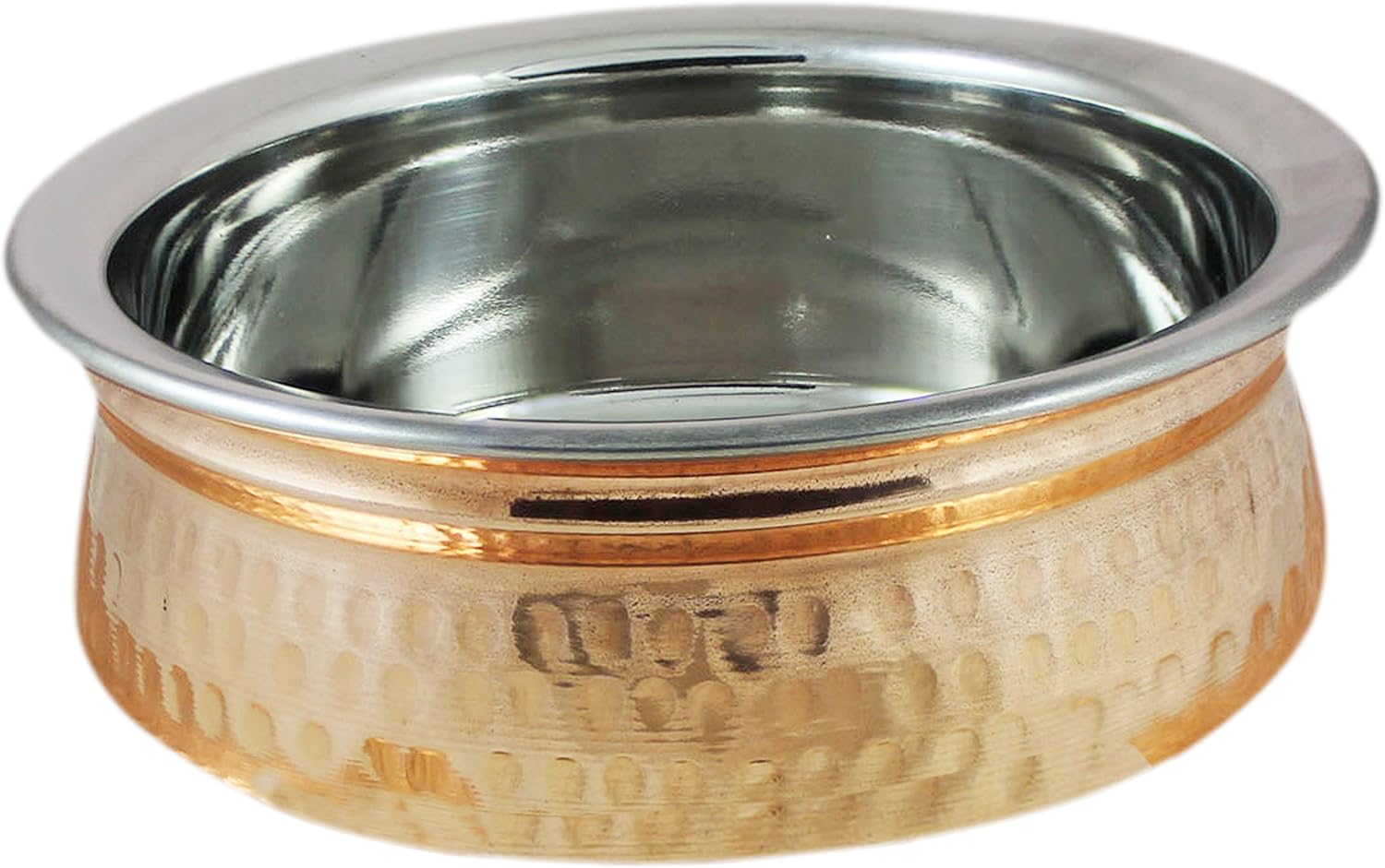 23.7-oz Copper Stainless Steel Serving Bowls for Gravy, Vegetable, Cereal, Soup, Set of 2
