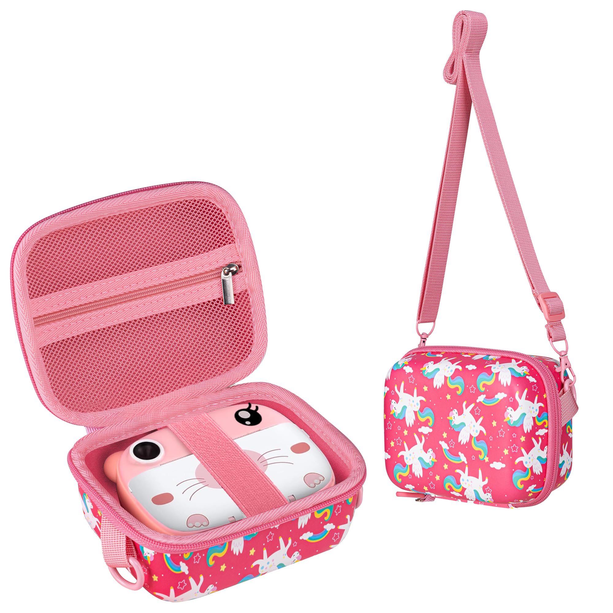 Leayjeen Kids Camera Case Compatible with ESOXOFFORE/Dylanto/GKTZ/HiMont/CAMCLID Kids Camera Instant Print for Christmas Gifts and Birthday Gifts for