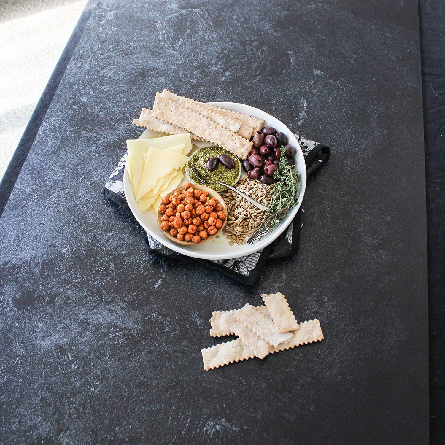 Flash Sale Buy 1 get 1 Bessie Bakes Black Textured Paint Replicated Photography Backdrop Board for Food & Product Photography 2 ft Wide x 3ft Long 3 mm Thick Moisture Resistant Stain Resistant Lightweight Super Big Clearance! Bessie Bakes Black Textured Paint Replicated Photography Backdrop Board for Food & Product Photography 2 ft Wide x 3ft Long 3 mm Thick Moisture Resistant Stain Resistant Lightweight