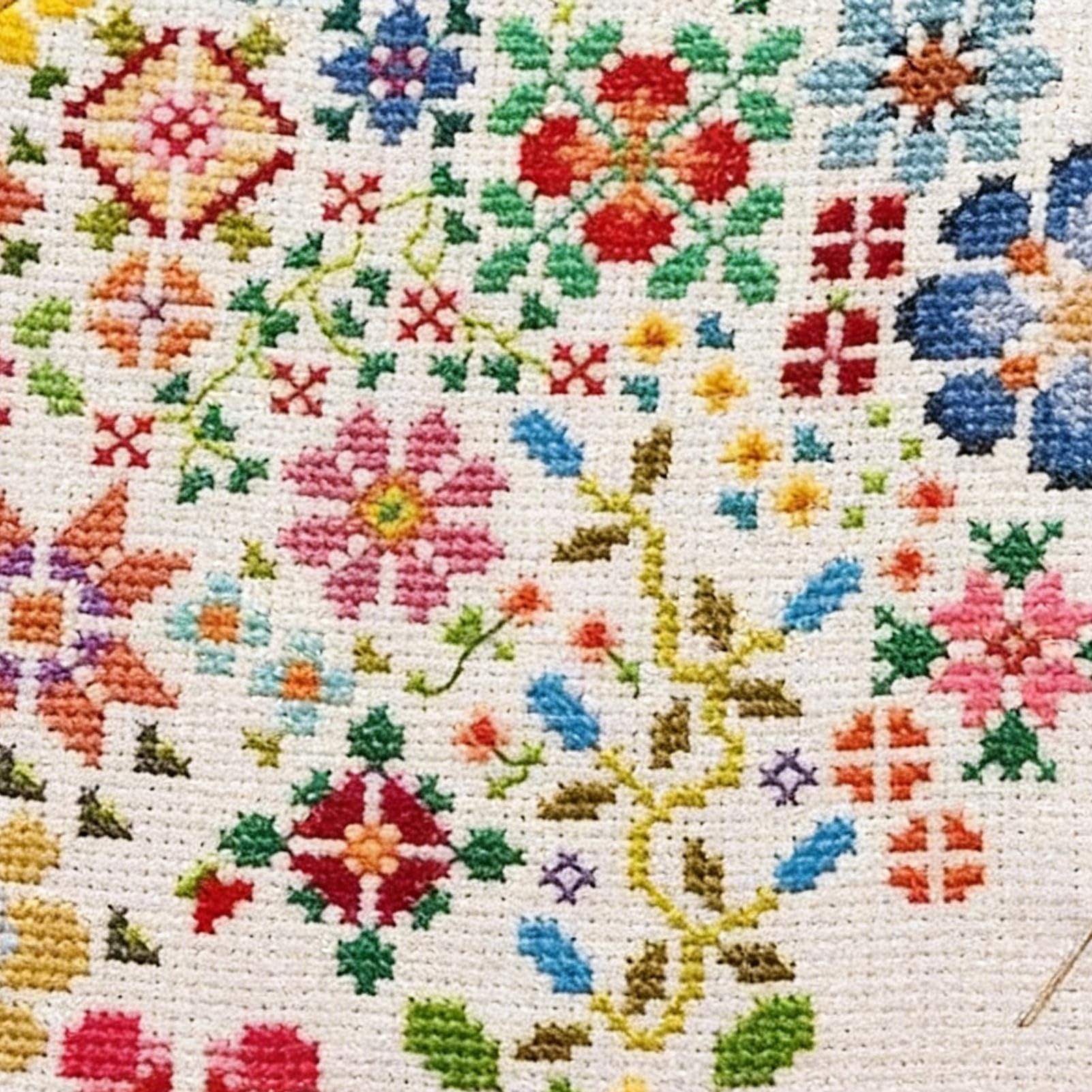 Generico Kit Di Ricamo - Attrezzi Per Cucito A Croce | Kit di Ricamo per Principianti,Per Apprendimento Pratica Adulti Unisex Decorazione Casa Cucito Trapunto Festività Vacanza