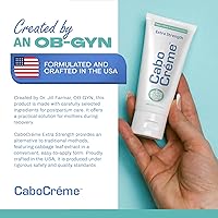 Vista 5 de CaboCréme - Crema de Repollo Extra Fuerte para el Pecho - 2X Fuerza para Alivio de la Congestión y Apoyo al Destete de la Lactancia Materna - Para