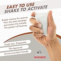 Vista 4 de Calentadores de manos calientes, paquete de calor – 80 unidades – 11 horas de larga duración, natural, seguro e inodoro, paquete de calor activado
