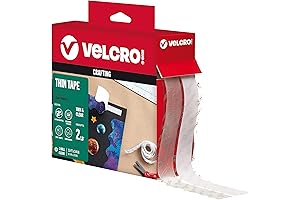 VELCRO Brand Thin Clear Tape: The Ultimate Home and Office Fastening Solution