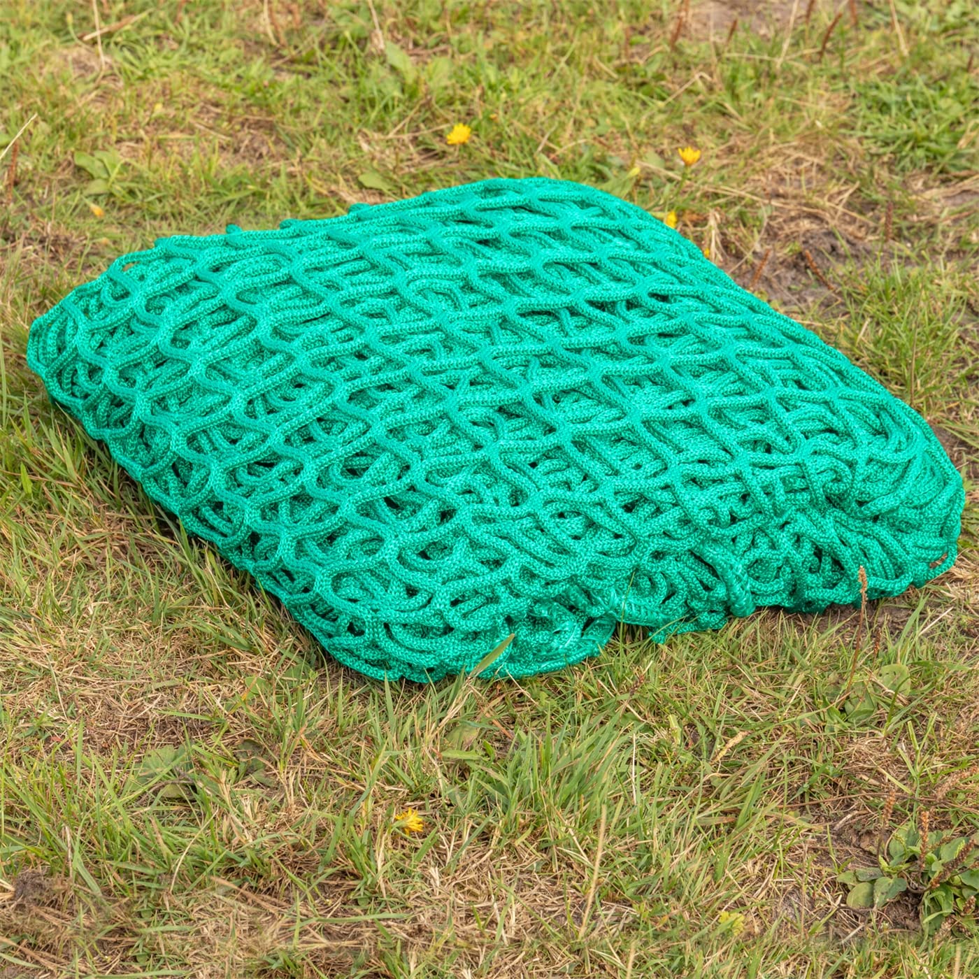 VOSS.farming Heu-Rundballen Futtersparnetz, rund Ø 3,50m, Maschenweite 4,5x4,5cm, für Heuballen, Rundballen