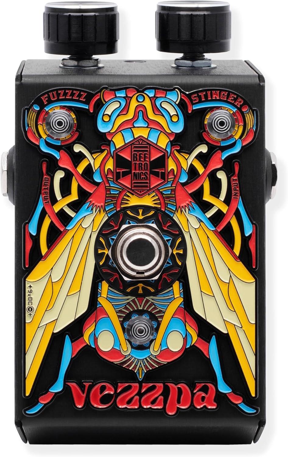 Beetronics Vezzpa Octave Stinger – Babee Series Dual-Mode Fuzz Pedal - Guitar AMP Enhancer - High-Octave Tones Guitar Pedal Tuner for Guitarists and Live Performance