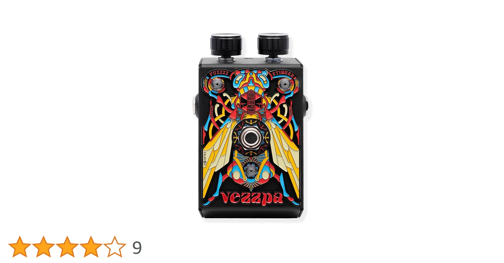 【美品】Beetronics VEZZPA オクターブファズ Beetronics Vezzpa Octave Stinger Fuzz — Pedal Empire