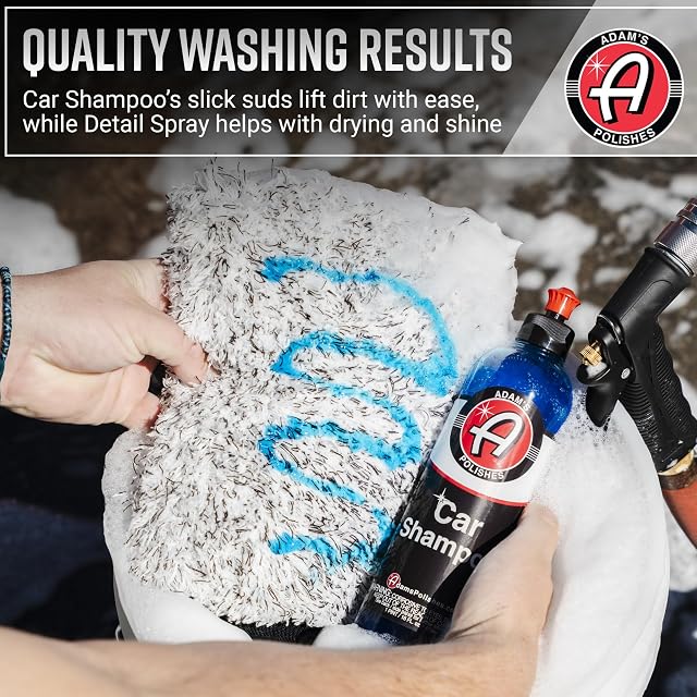 Adam's Essential Car Wash Kit (6-Item) - USA Made Auto Detailing Car Care Cleaning Kit for Car & Truck Lovers, Dads, Moms and DIYers - Our Products — photo 4