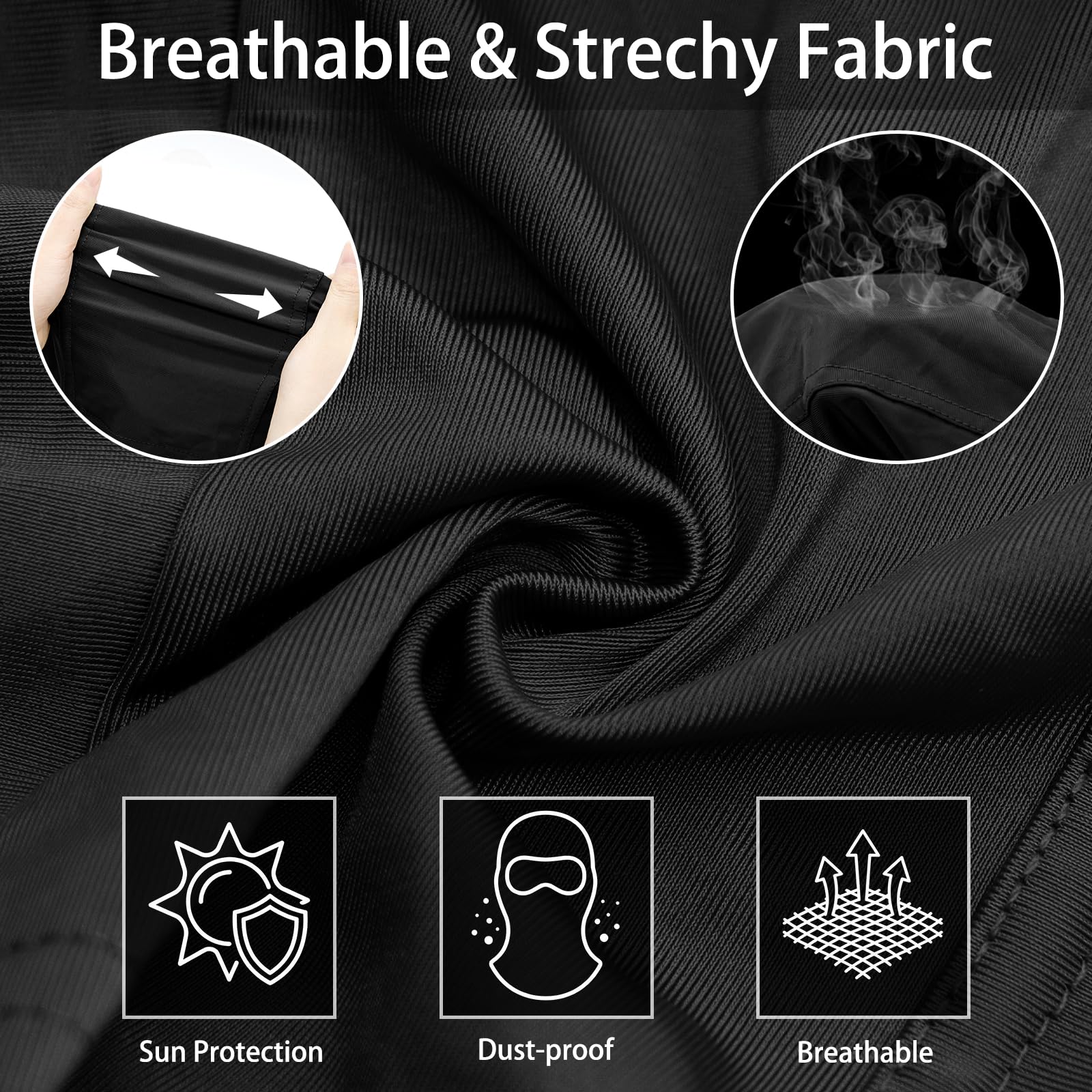 Cagoule Tactique Respirante - Masque Complet Pour Paintball, Chasse, Randonnée Homme Femme