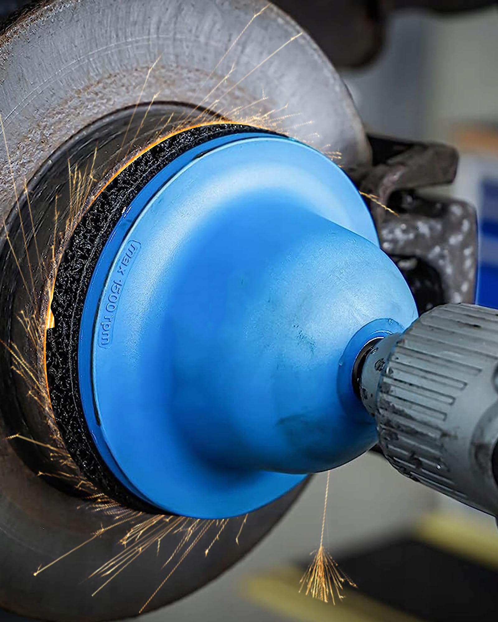 4-Teiliges Radnabenschleifer Auto: Radnabenschleifer Innen-ø 90mm Außen-ø 150mm 2 Stück Schleifrad mit 1/2 Zoll Vierkantantrieb Für Autowerkstätten & DIY Enthusiasten zum Reinigen von Radnaben