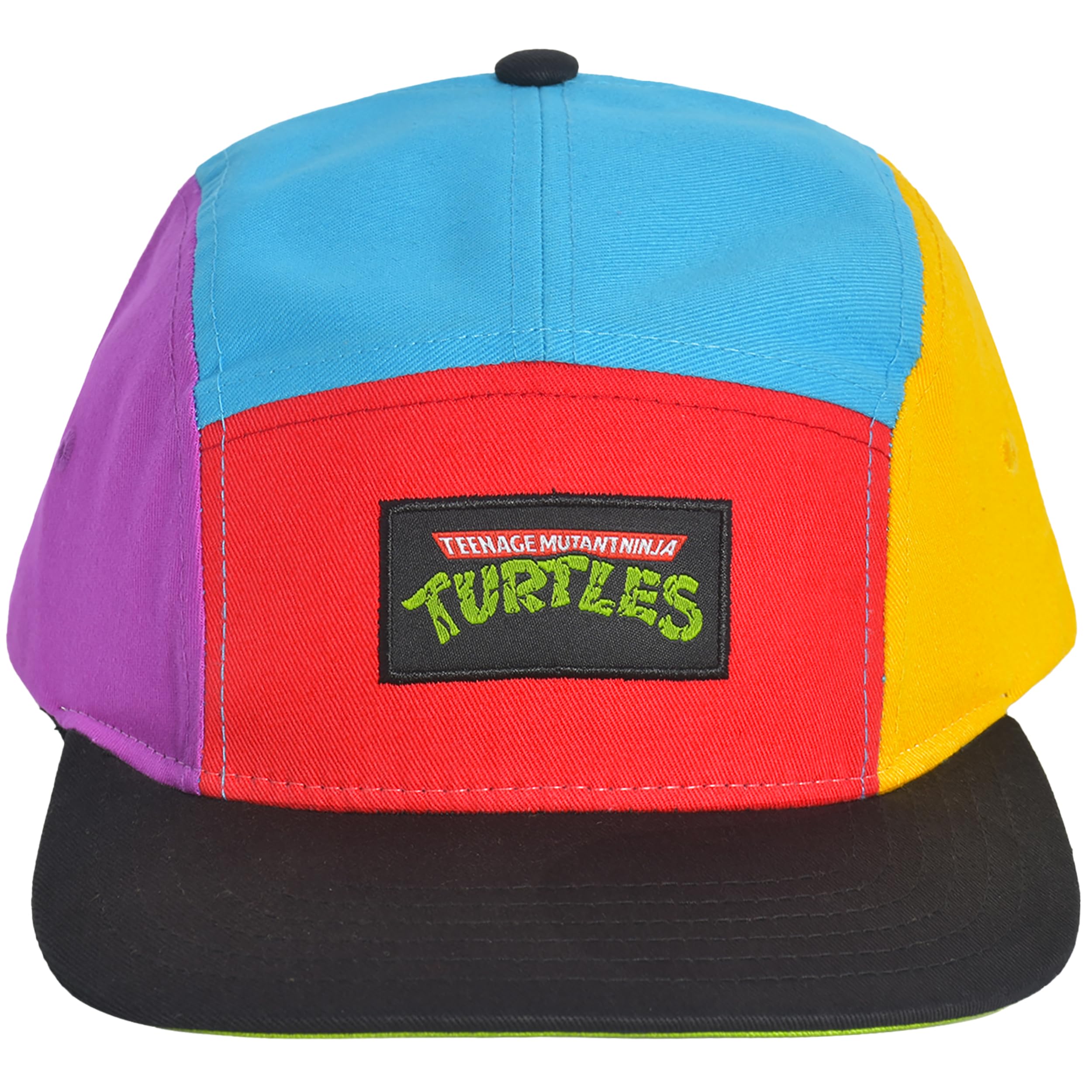 Concept One Teenage Mutant Ninja Turtles Cap, TMNT Adult Skater Snapback Baseball Hat with Flat Brim