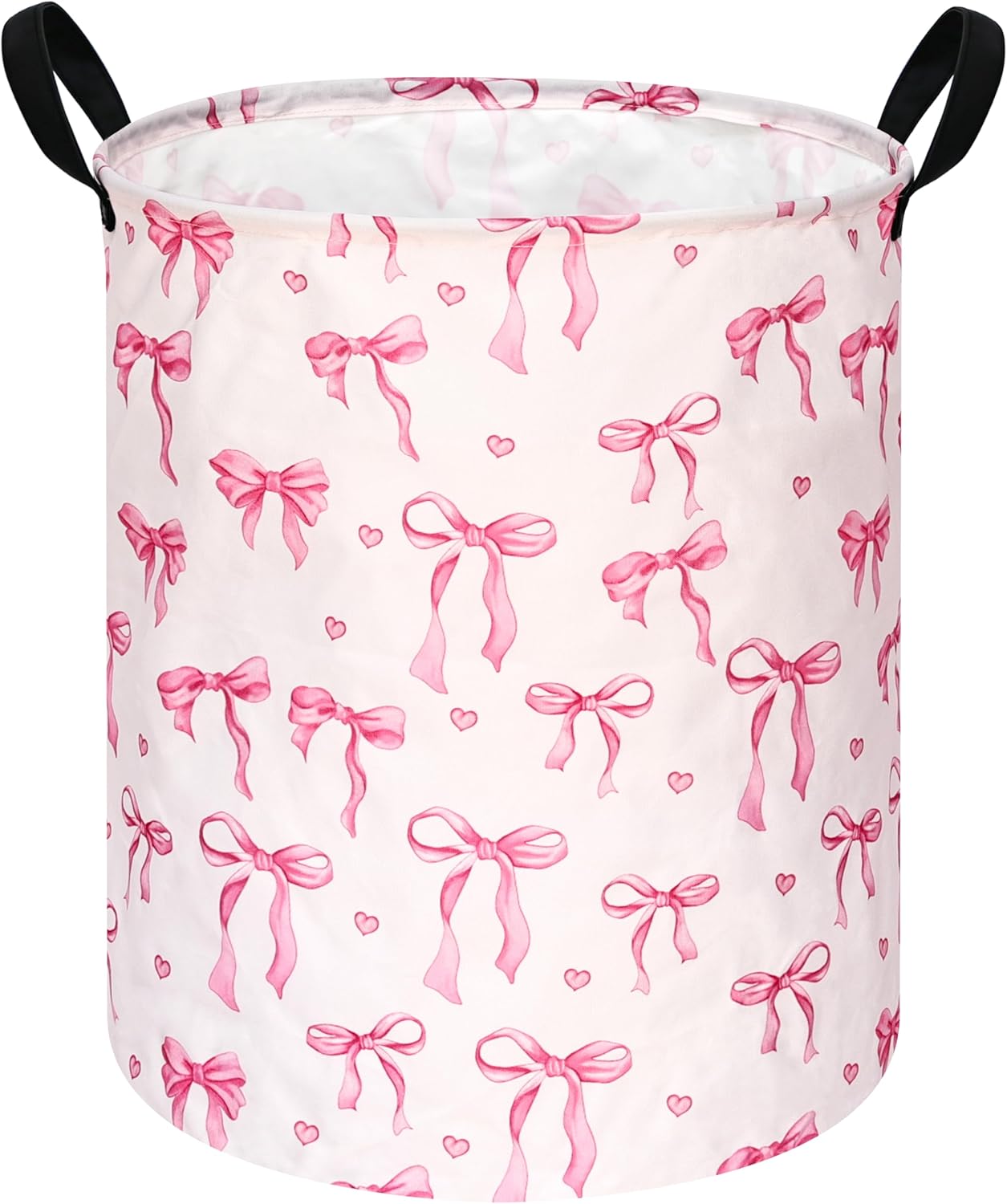 Girls Storage Basket Kids Laundry Hamper Women Organizer Bins Nursery Hamper Gift Baskets for Home,Office,Home Decor