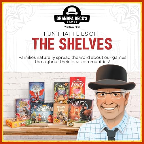 Miniatura 9 de Antiquity Quest | Un juego de cartas de colección de The Creators of Cover Your Assets, Grandpa Beck's Games | 2-8 jugadores a partir de 10 años.