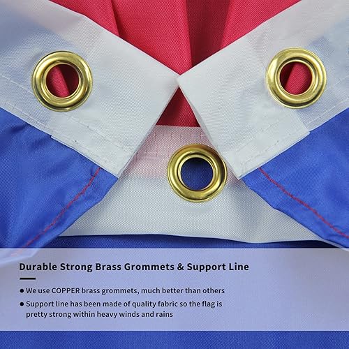 Miniatura 4 de Probsin 4 unidades de bandera plisada de abanico de orgullo transgénero de 1.5 x 3 pies, decoración gay, suministros de fiesta, decoración de pared