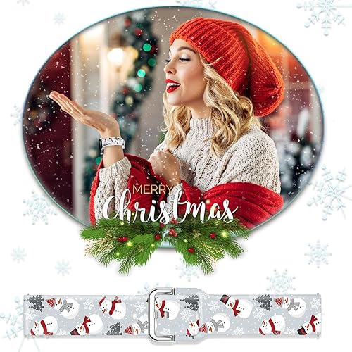 Miniatura 4 de Correa de reloj de Navidad de 0.78 pulgadas compatible con Samsung Galaxy 655 Pro44 Classic3 (1.614 pulgadas)Active 1 y 2, tamaños de 1.575