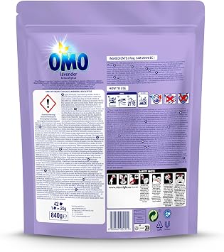 Omo - Wascapsules - Lavendel - 42st