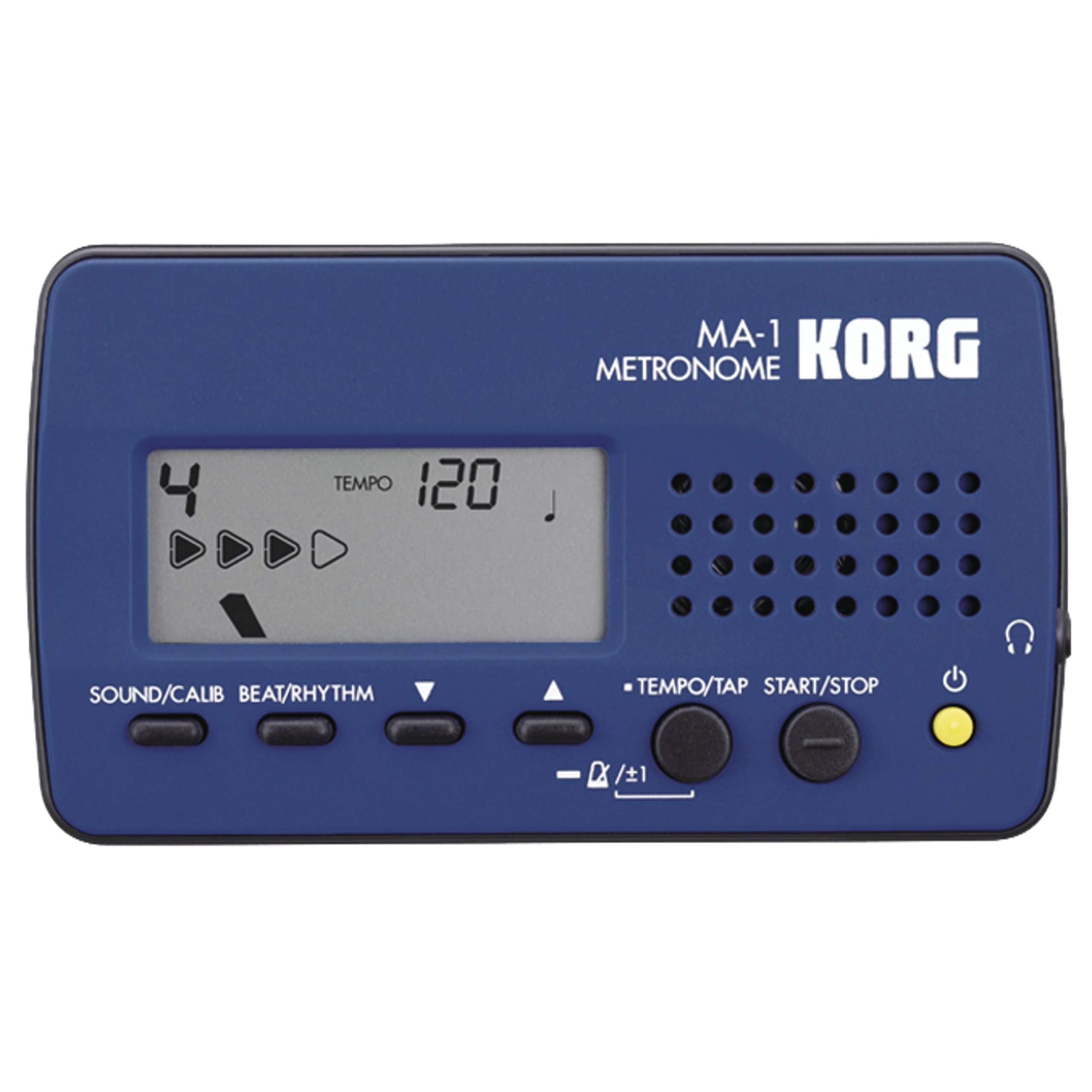 Korg MA1BL Visual Beat Counting Metronome, Blue