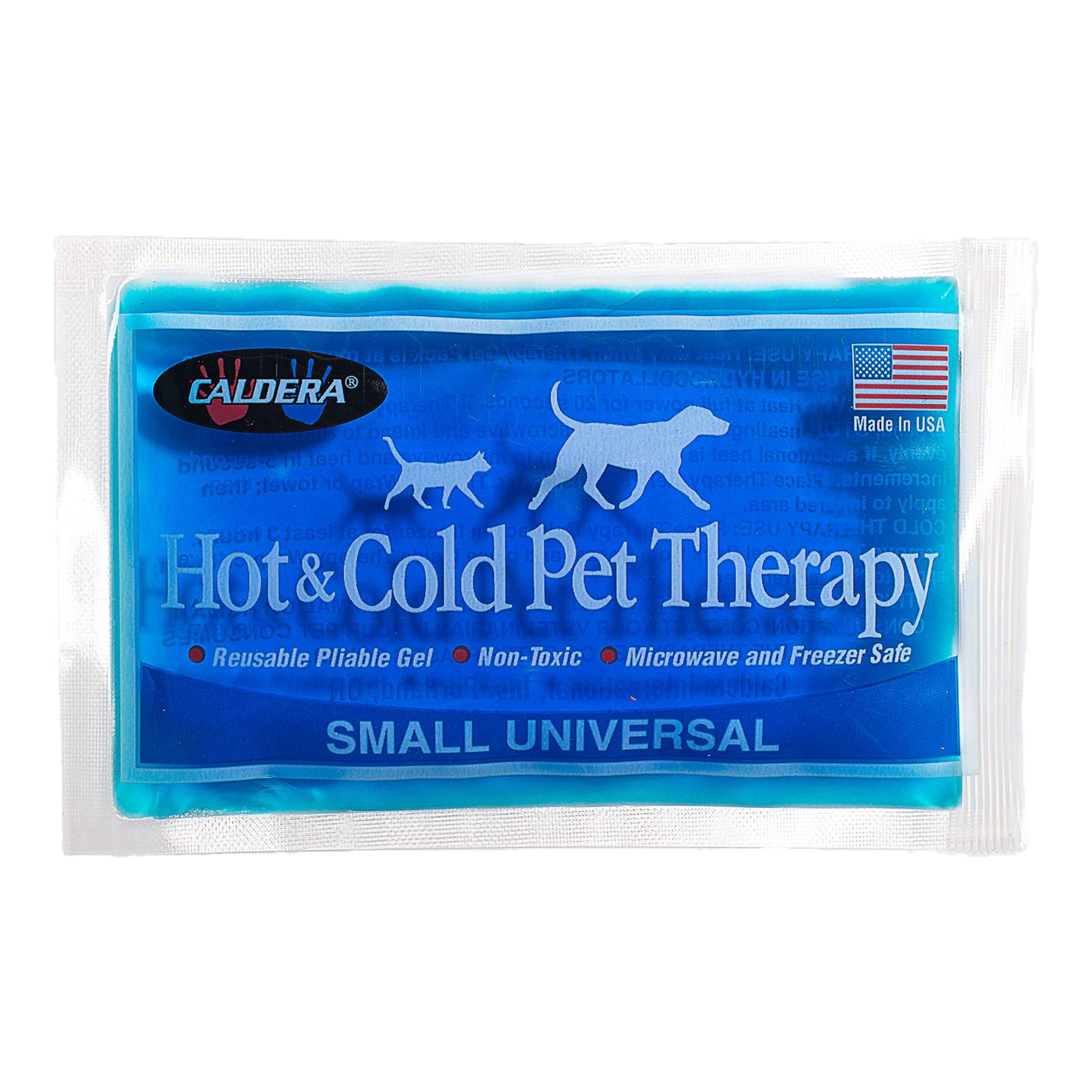 Caldera Pet Therapy Universal Gel Pack, Small, Blue