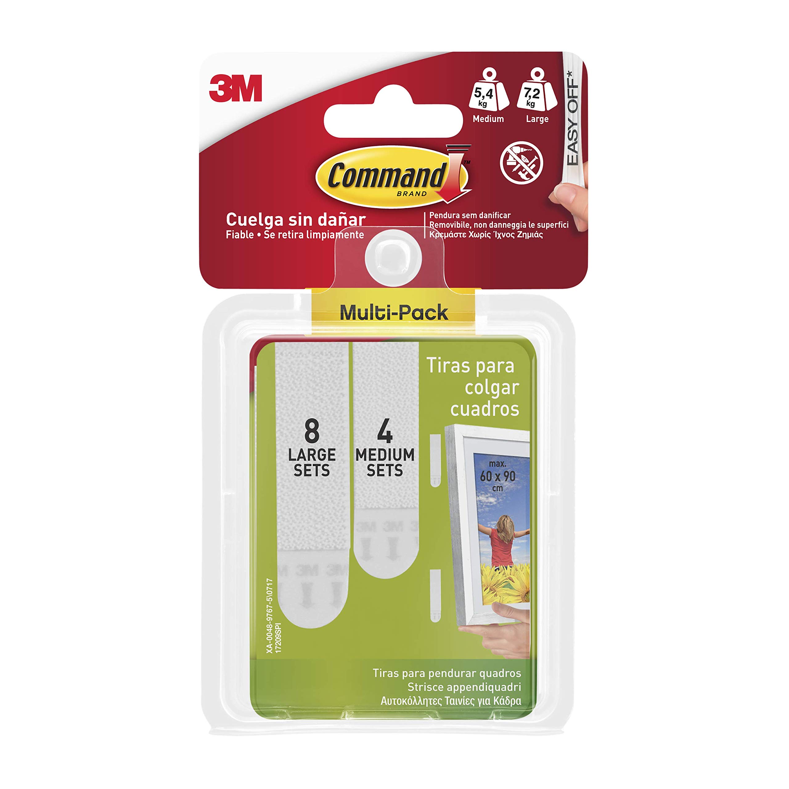COMMAND Aufhängeschienen für Bilder Großes und Mittleres Pack