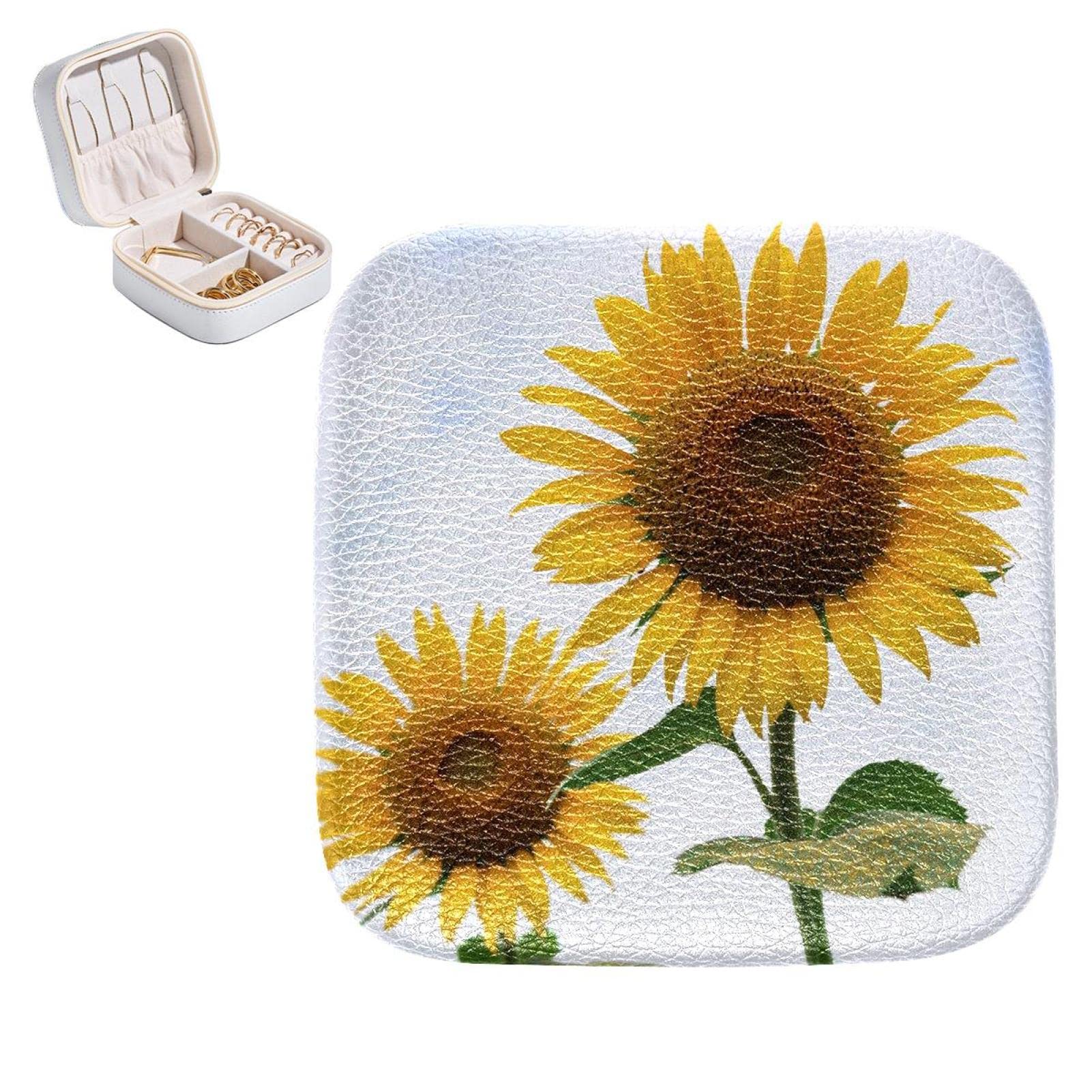 Petite boîte à bijoux tournesol, le cadeau idéal fleur d'été