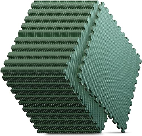 Miniatura 28 de Tapete de Gimnasio en Casa, Tapete de Ejercicio tipo Rompecabezas, Baldosas de Espuma EVA Entrelazadas para Equipos de Entrenamiento en Casa y Áreas
