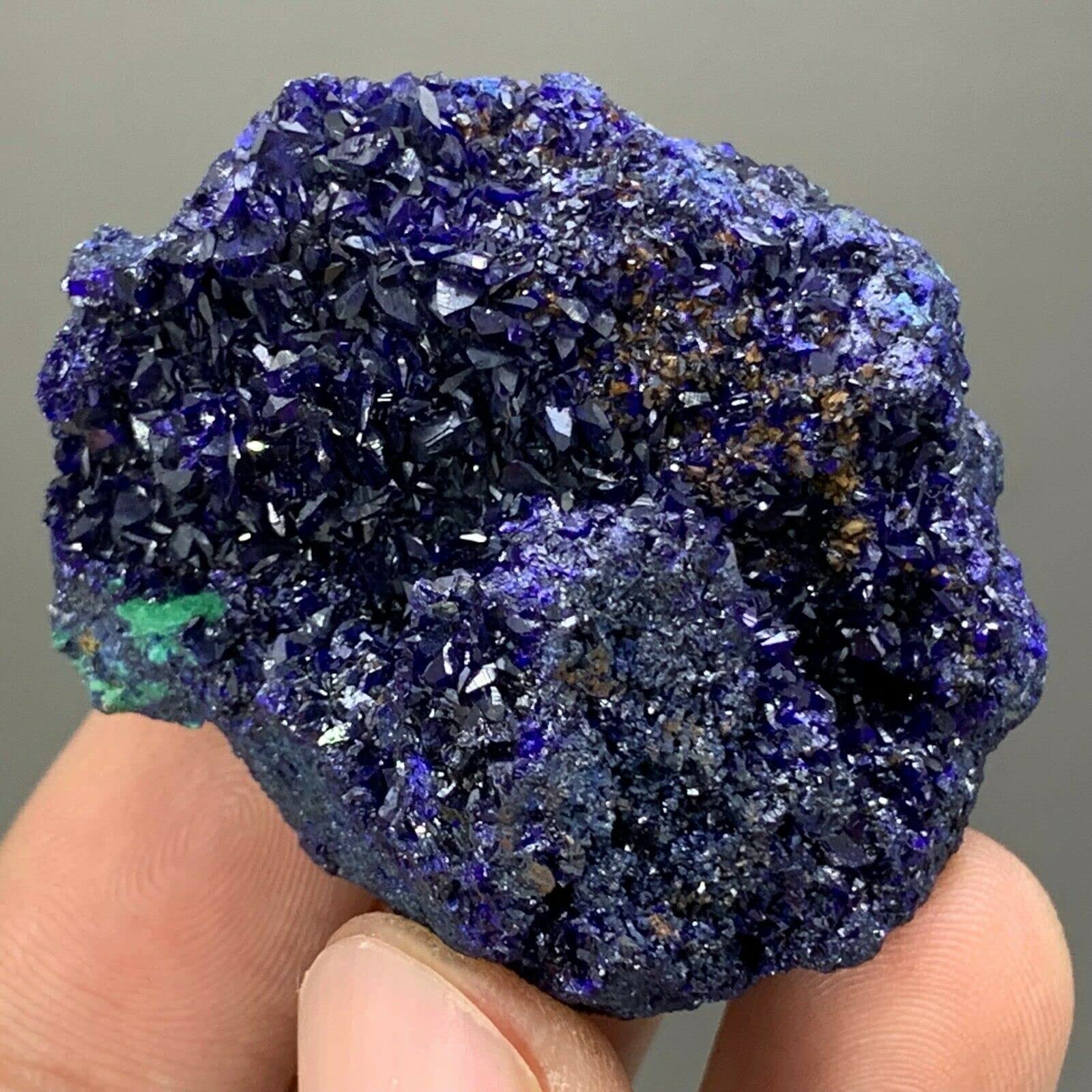 Spécimens naturels de cristallins d'azurite/Malachite de Chine Y48 xingyong