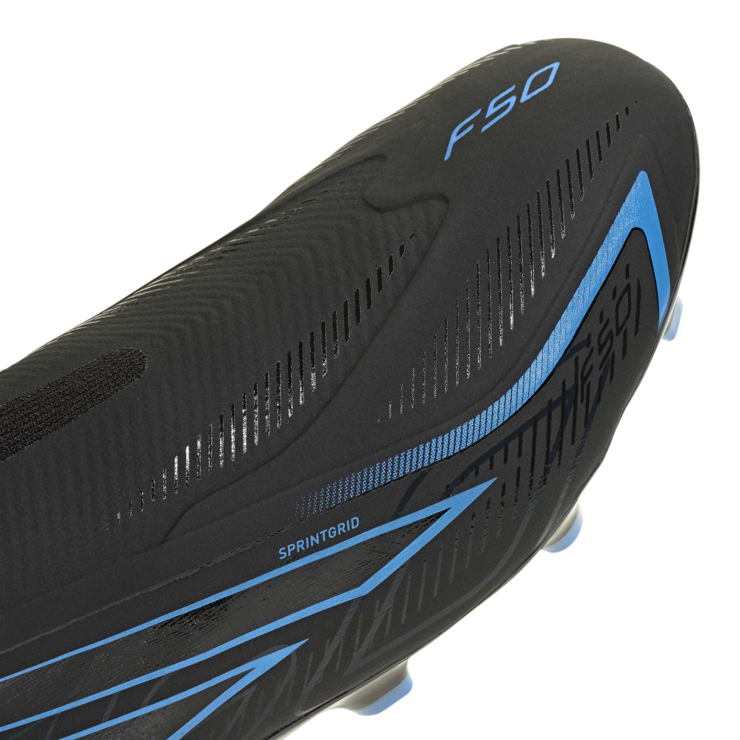 adidas Uniseks F50 Hyperfast League Laceless Firm Ground Football BootsBUTY