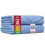 Utopia Bedding Washable Underpads 34 x 36 (Pack of 2), Waterproof Reusable Heavy Absorbency Incontinence Bed Pads for Adults, Kids, Elderly and Pets, Bedwetting Pads for Sofa and Couch (Blue)