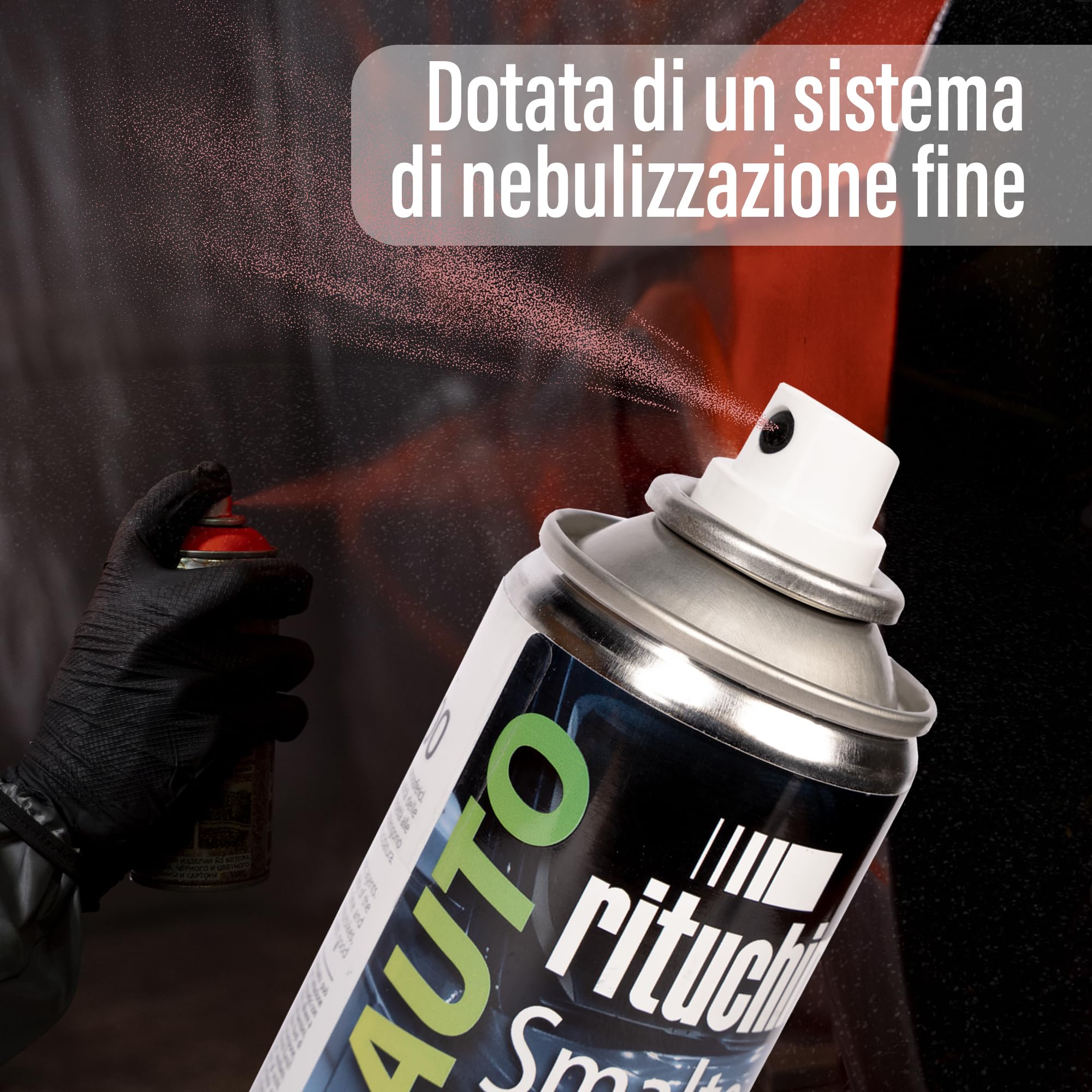 Bomboletta Spray per Ritocco Vernice Auto 200ml - Codice 369 Bianco Glaciale Compatibile con Renault Nissan Dacia