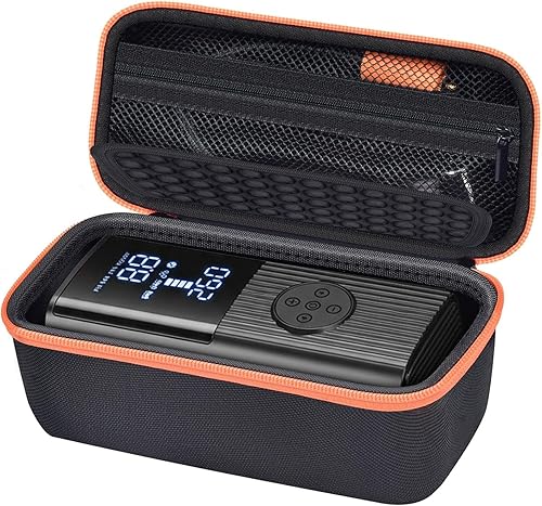 Funda de compresor de aire compatible con Hafulokypara LOLSSApara inflador de neumáticos Frarome, inflado 3 veces más rápido, bolsa de