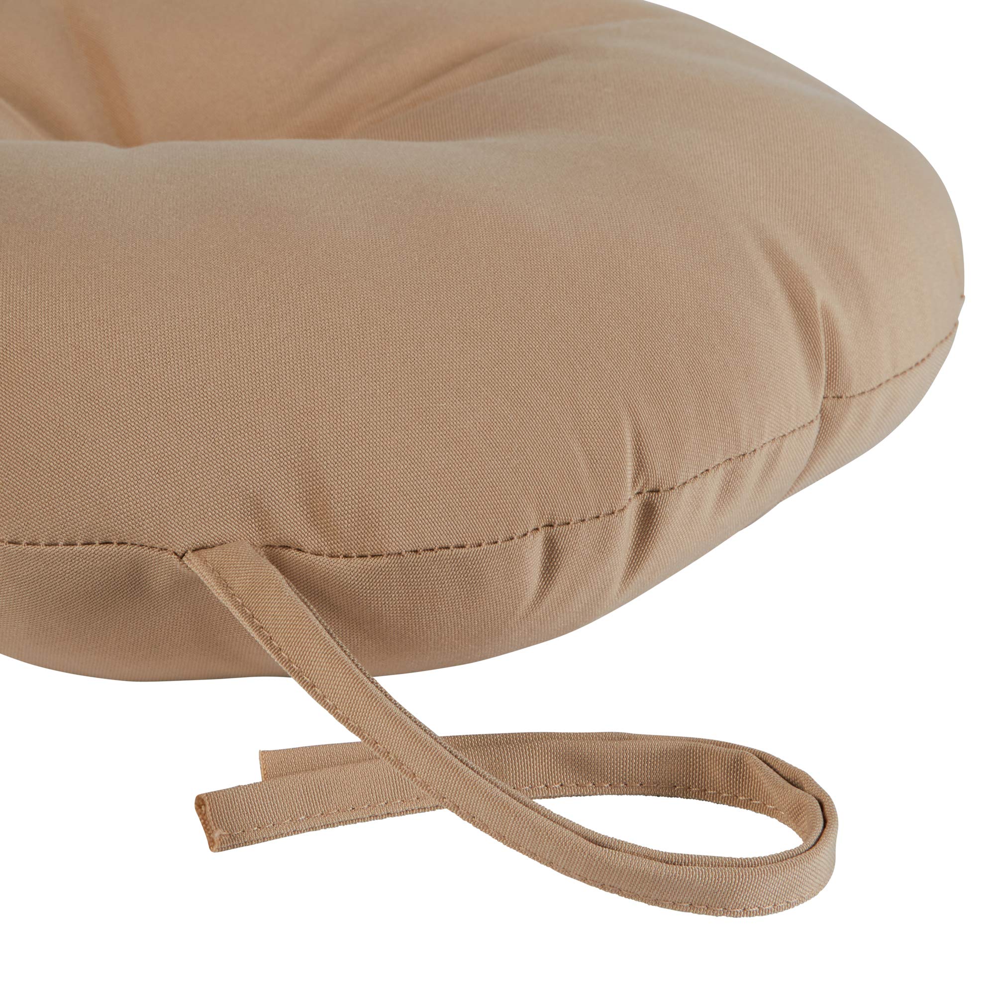 Greendale Home Fashions AZ5816S2-STONE Sanddollar Lot de 2 Coussins pour Chaise de Bistro 38,1 cm