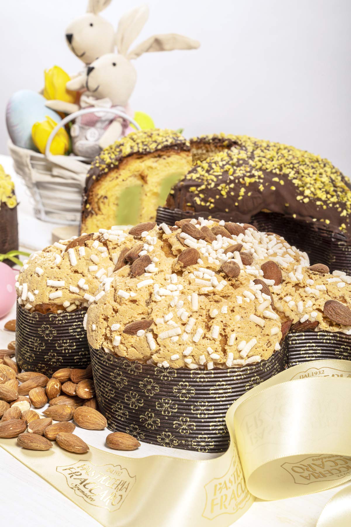 Kit Stampo per Colomba (10x750gr) + Aroma per Colombe Fraccaro (2x100 ml) - Realizza le tue Colombe Preferite direttamente in casa tua (Kit x Stampi + Aromi)