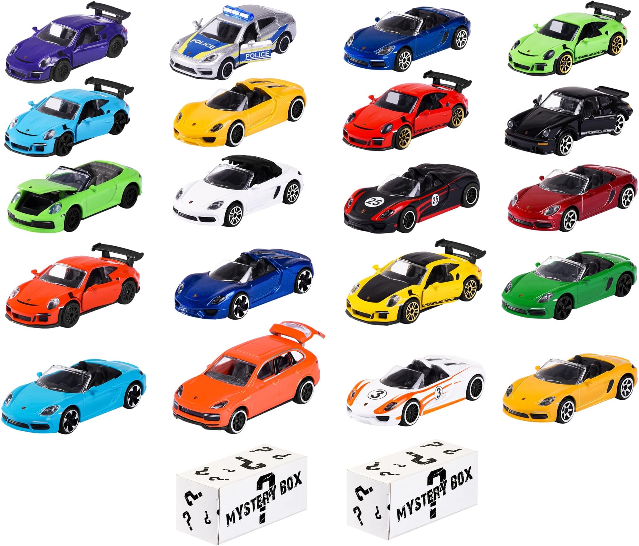MAJORETTE DISCOVERY PORSCHE SET WITH 20 PCS