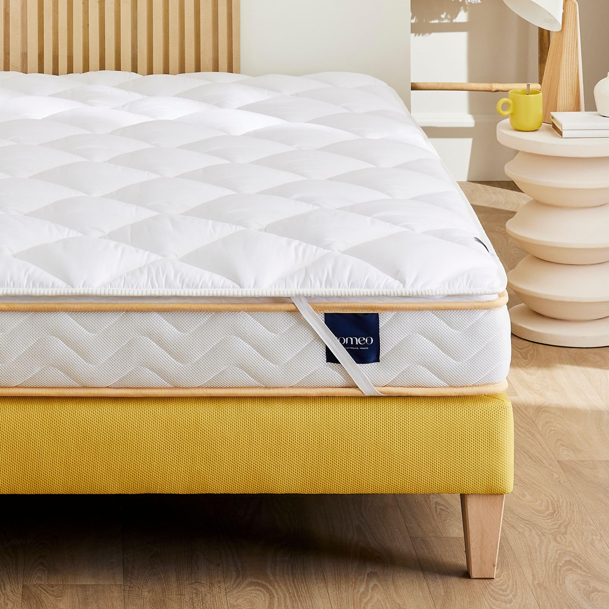 Surmatelas Moelleux et Respirant 110x190 Someo Aurore