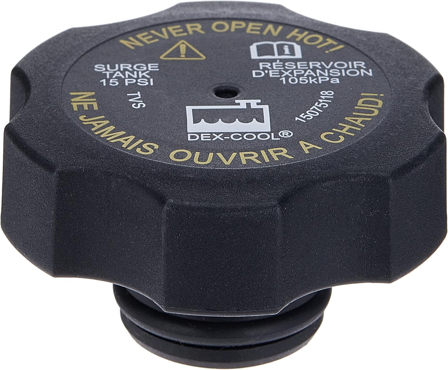 ACDelco RC98 GM Original Equipment 15 P.S.I. Radiator Surge Tank Cap