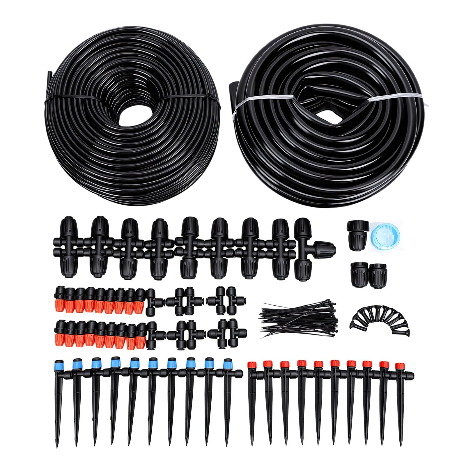 Tropfbewässerungs Kit mit Schnellanschluss Einstellbares Gartenbewä