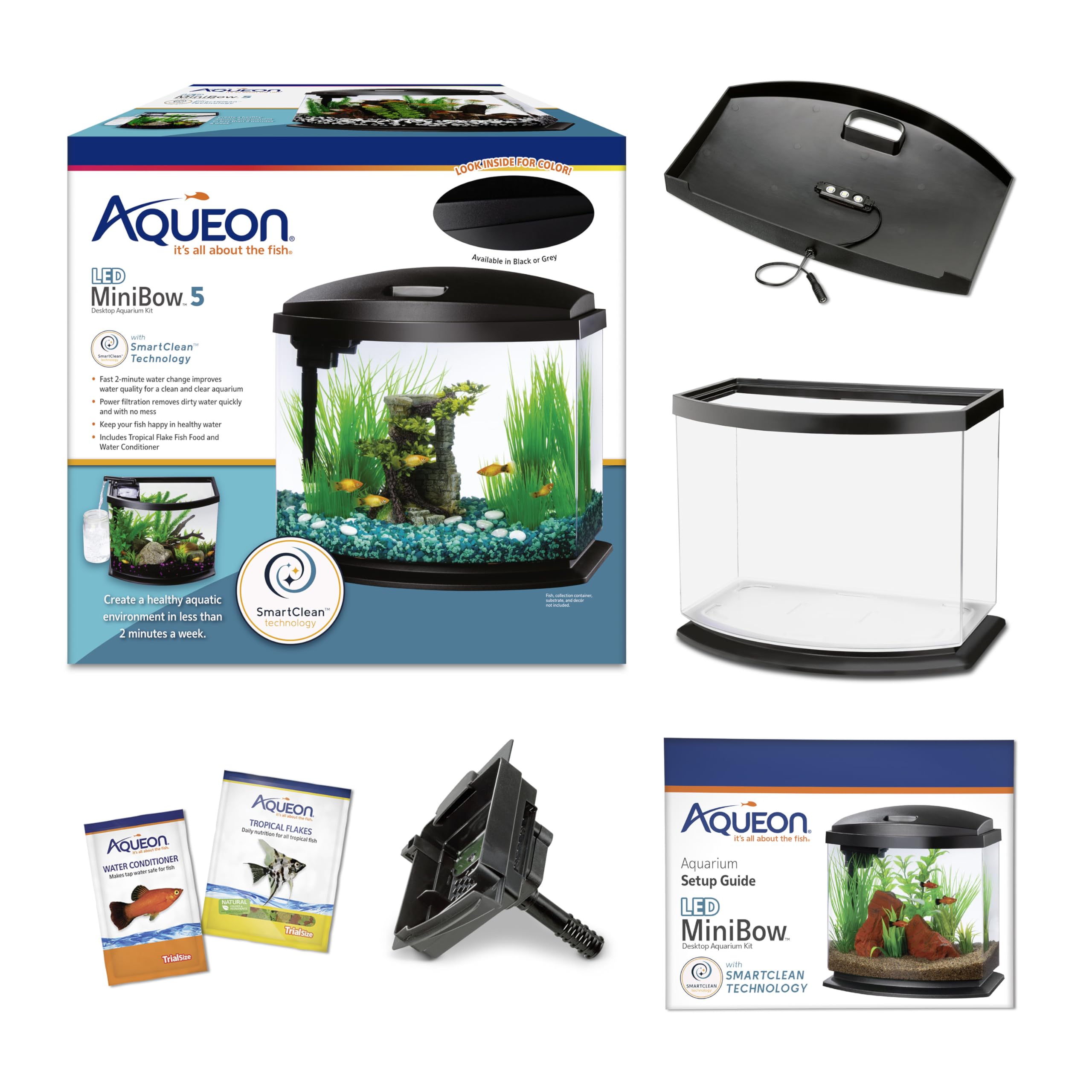 Aqueon LED MiniBow SmartClean : This 4 You