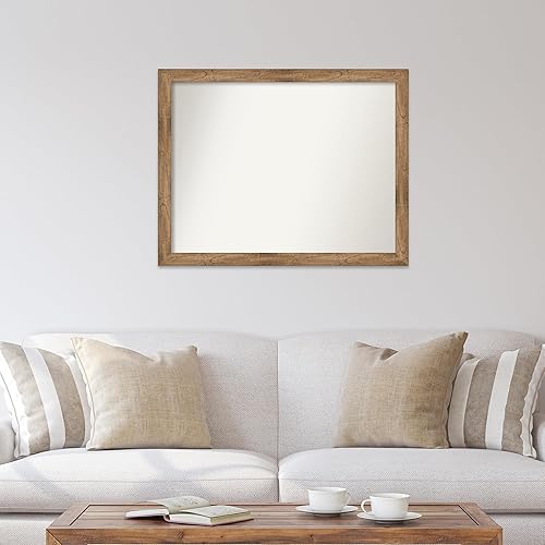 Miniatura 4 de Amanti Art Espejo personalizado, espejo de baño estrecho marrón búho, espejo de pared o espejo de tocador de baño sobre el fregadero (29.5 x 37.5