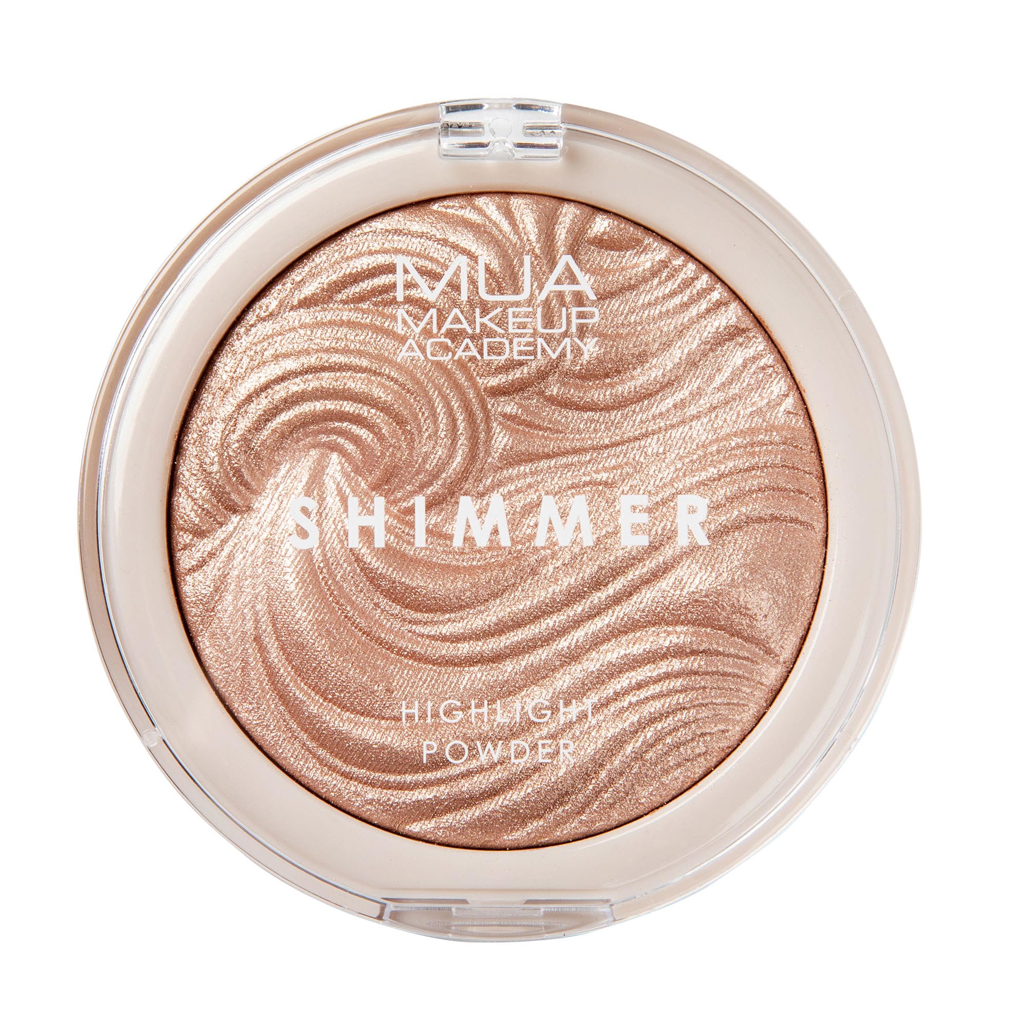 MUAMakeup Academy Shimmer Highlighter Powder, Radiant Cashmere - Highly Pigmented Glow Finish, 8 g