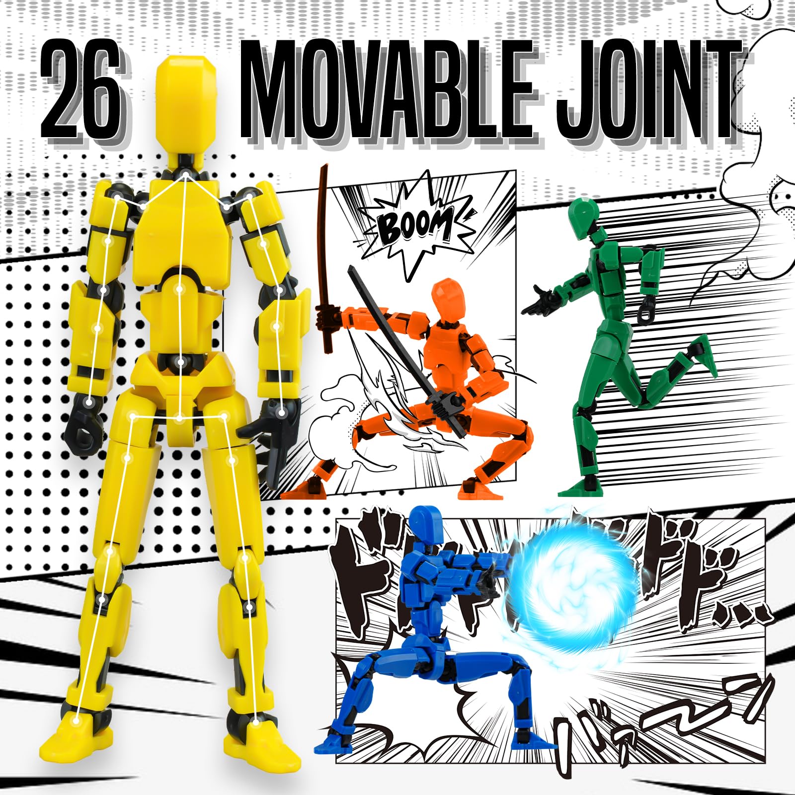 Amazon.com: GAOFBA [Assembly Complete] Dummy 13 Action Figures
