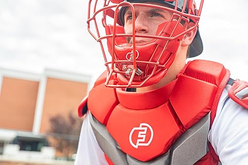 Miniatura 8 de FORCE3 Máscara tradicional de receptor Defender con sistema patentado de suspensión de choque S3