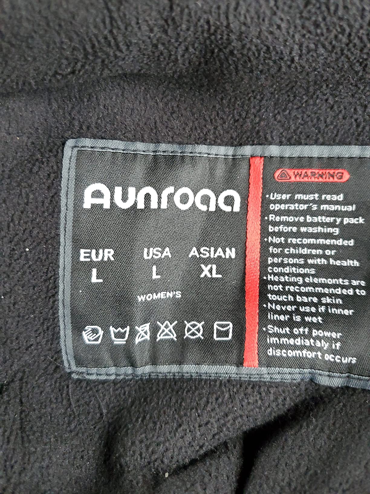 12/mo Finance Aunroaa iHeat Women's Heated Jacket Slim Fit Coat with