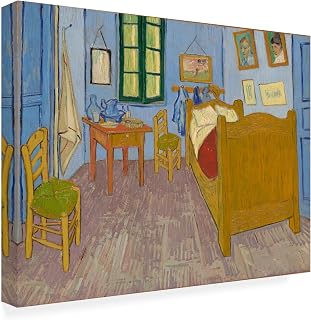 Trademark Art Van Gogh's Bedroom at Arles Canvas Art by Vincent Van Gogh, 24 by 32-Inch