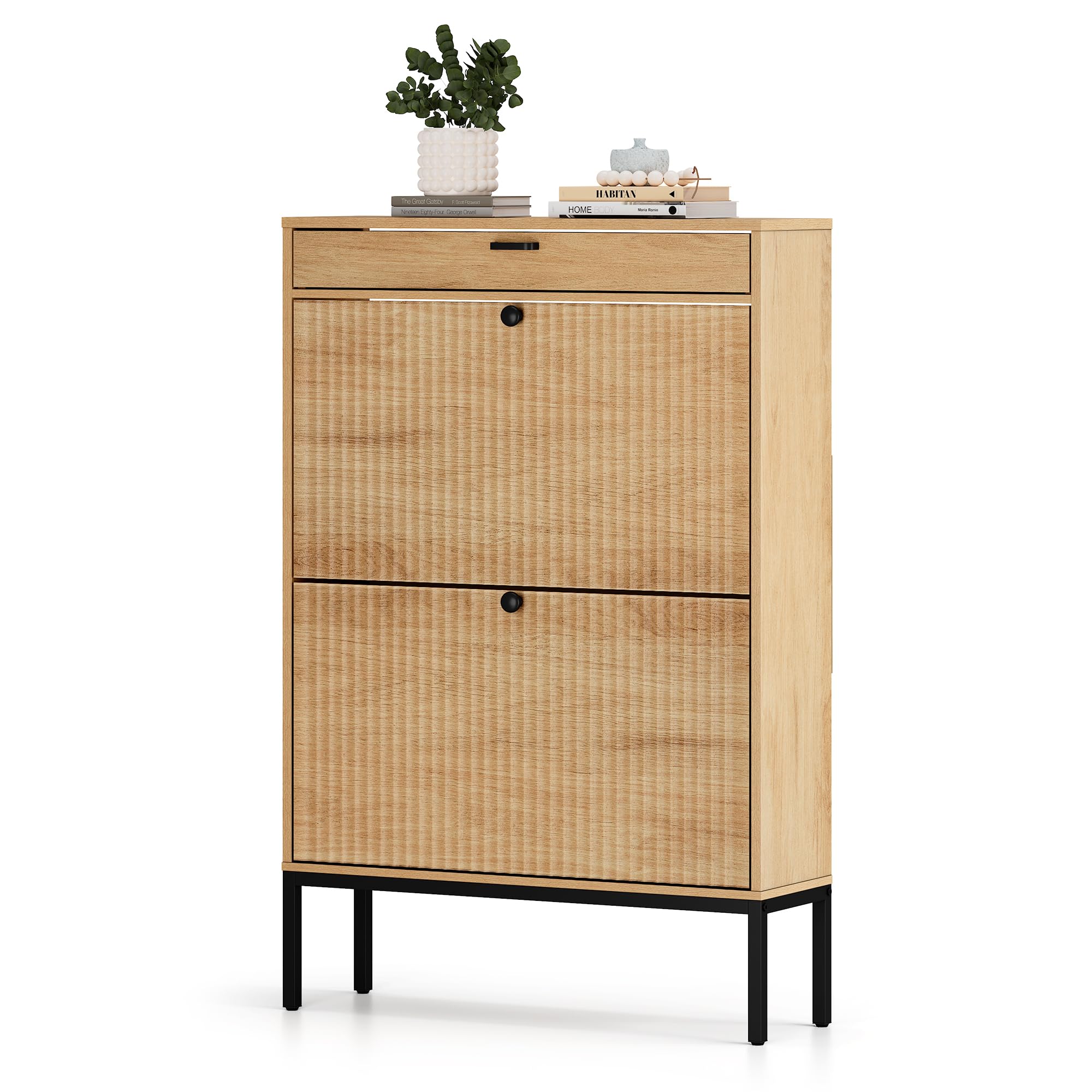 Amazon.com: XIAO WEI Shoe Cabinet, Shoe Storage Organizer Cabinet