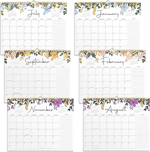 Miniatura 2 de Calendario de pared 2025-2026, calendario Gimoner 2025, calendario de 18 meses desde julio de 2025 a diciembre de 2026, 15 x 12 pulgadas,