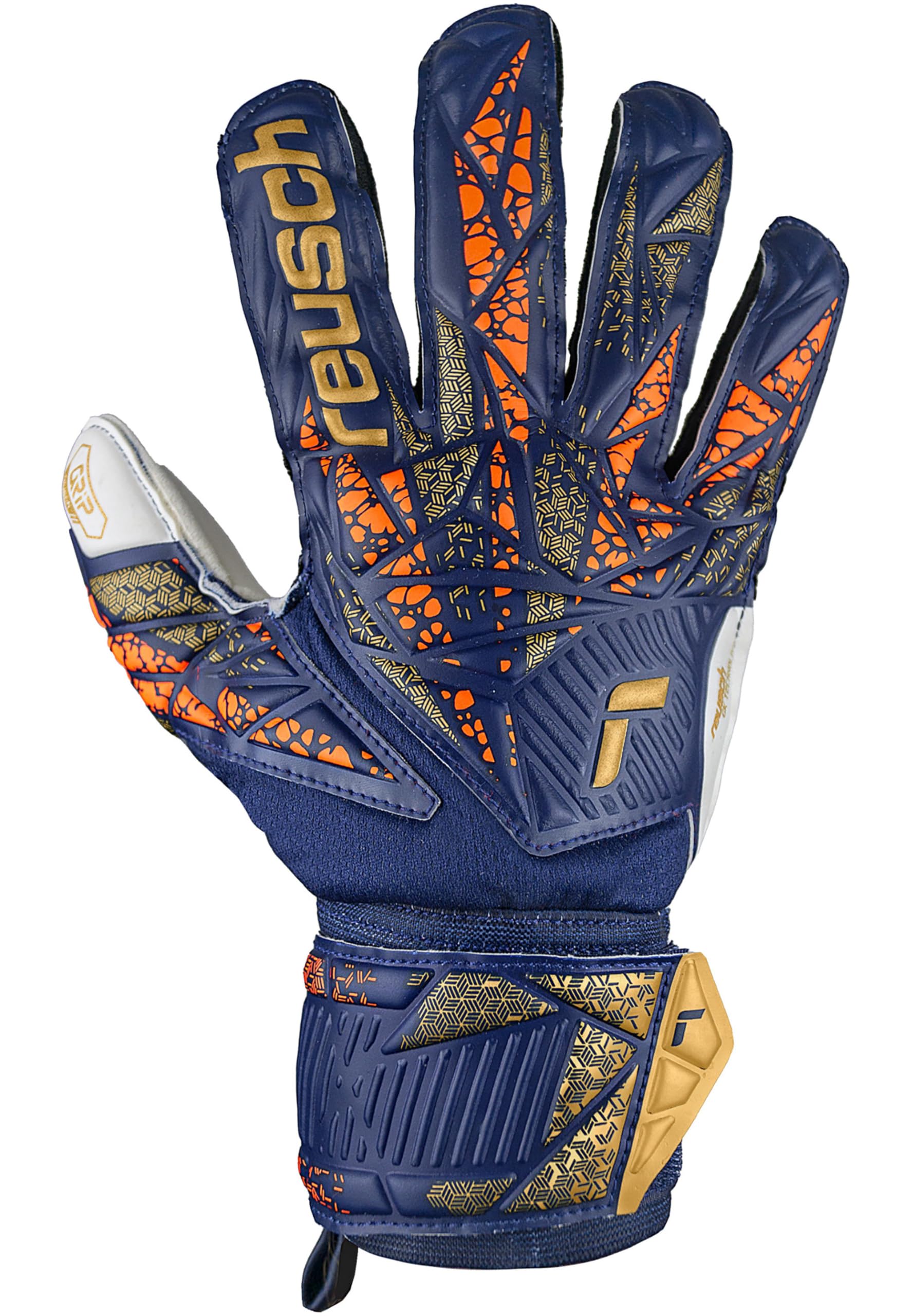 Reusch Atrae El Agarre Guantes de Portero, Unisex Adulto