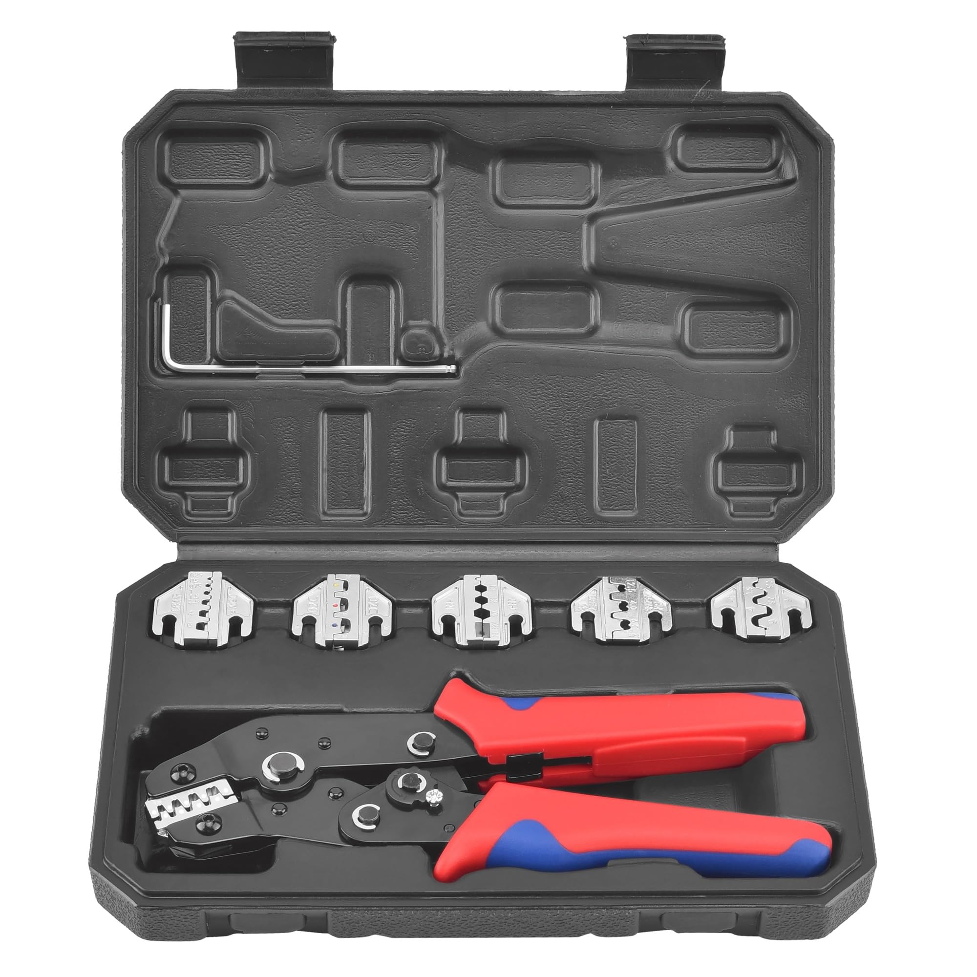 Ewsdsfs Sn-58B 5Jaws Box Crimping Tools 58B Pliers Interchangeable Terminals Ratcheting