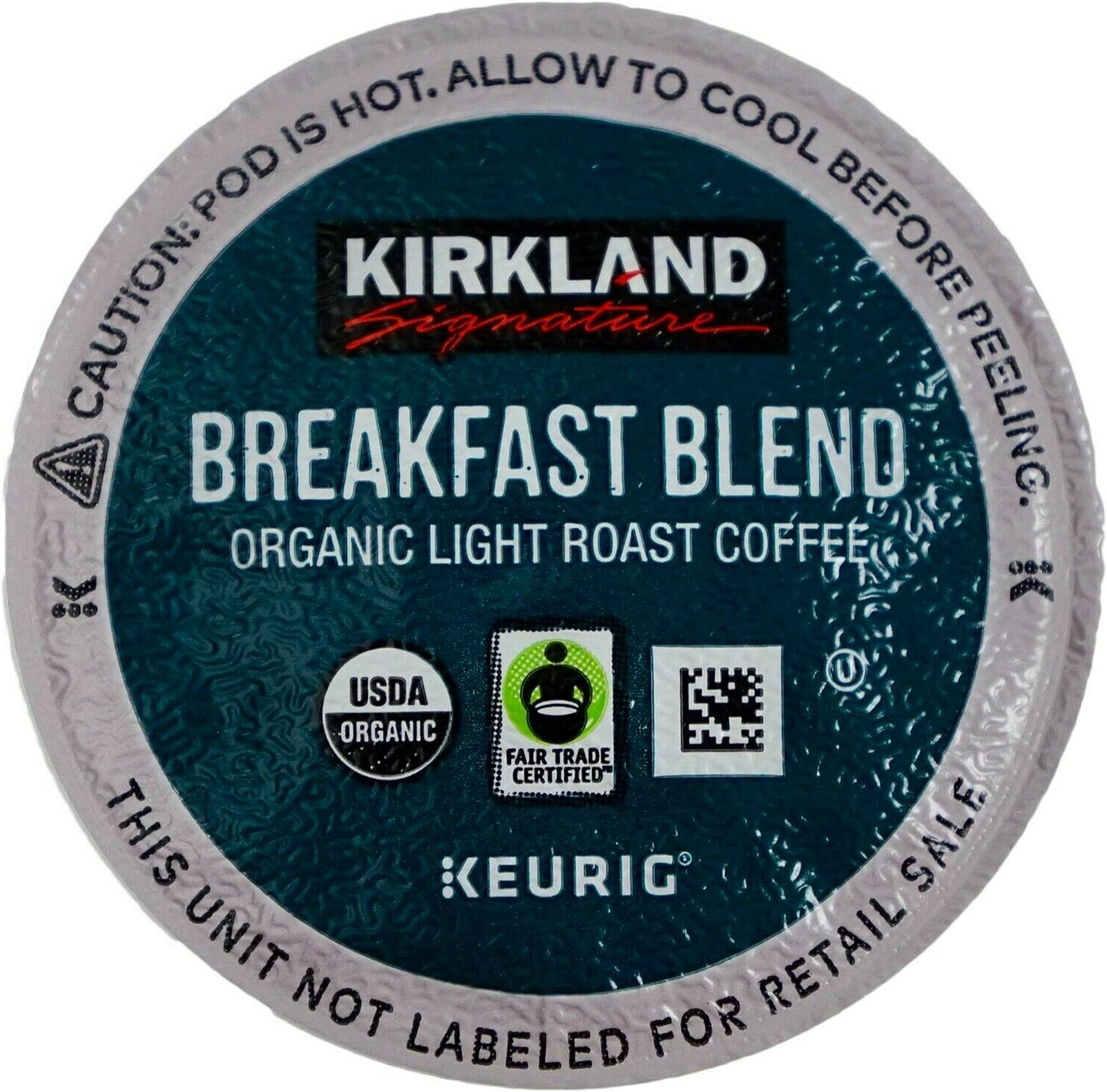 Kirkland Breakfast Blend Singlecup Coffee for Keurig Kcup